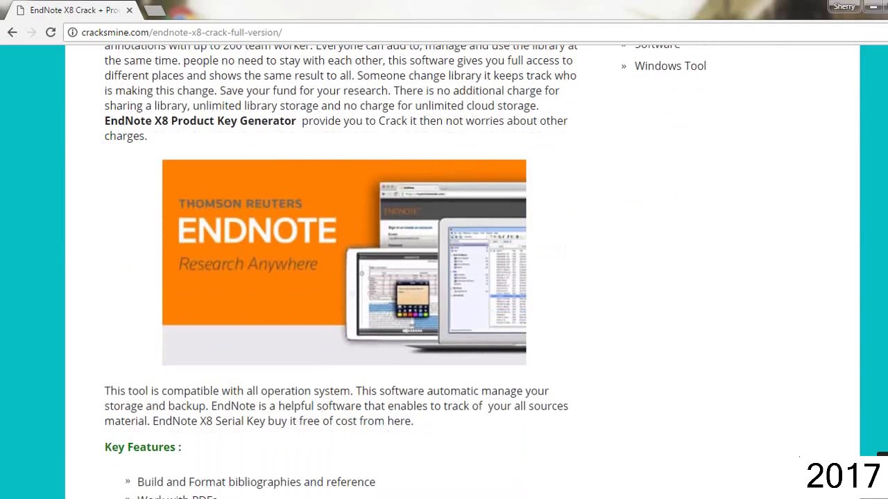 endnote free trial product key